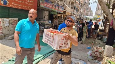 رفع  ٢٠٠حالة إشغال بمحافظة الجيزة لتسيير حركة المرور