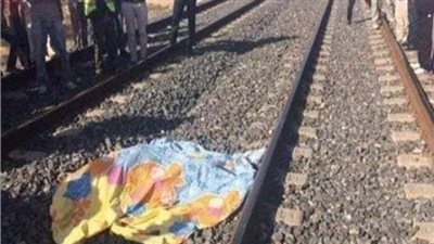 مصرع مدرسة صدمها قطار أثناء عبورها السكة الحديد في طلخا