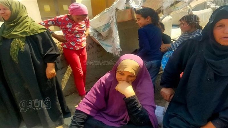 الحزن يخيم علي كفرالعزازى