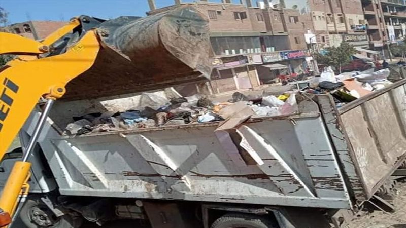 رفع مخلفات القمامة