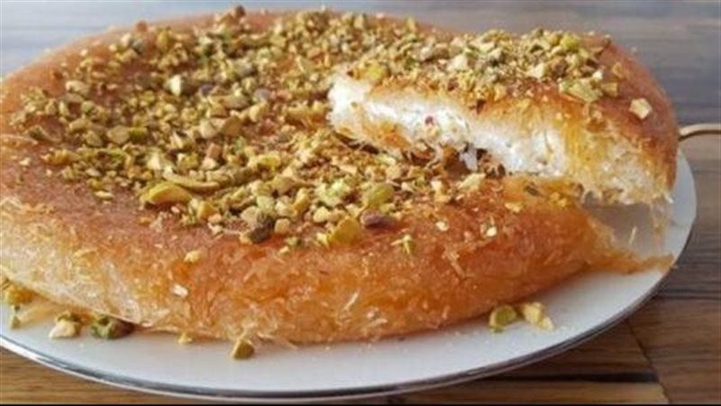 كنافة بالقشطة
