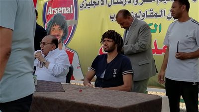 النني: سعيد باستقبال المقاولون ومفيش حلم مستحيل | فيديو