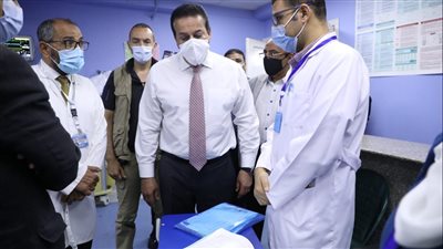 خالد عبد الغفار يوجه برفع كفاءة مستشفى بلبيس المركزي