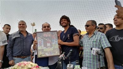 10 صور ترصد تكريم المقاولون العرب لمحمد النني في قطاع الناشئين