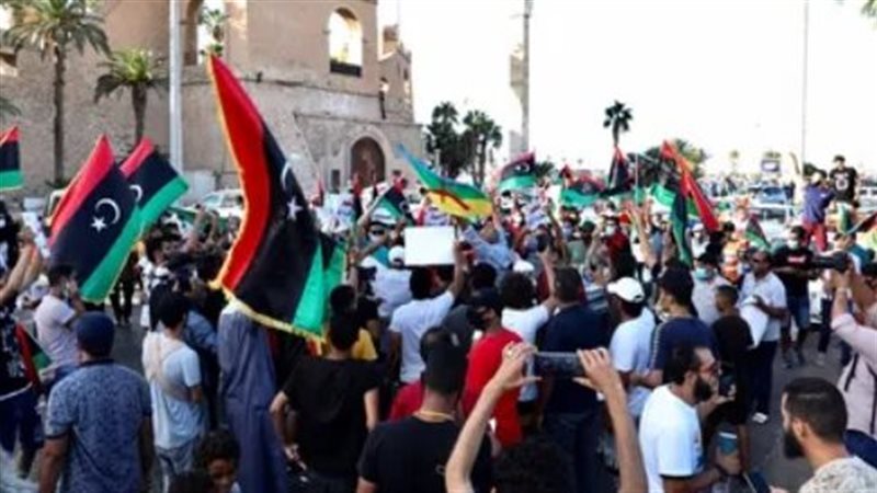 تظاهرات ليبيا 