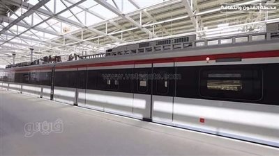 اللمسات النهائية قبل ساعات من افتتاح محطة عدلي منصور والقطار الكهربائي الخفيف | صور