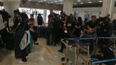 12 منتخبا مصريا يغادرون دورة البحر المتوسط بالجزائر