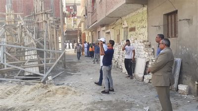 إزالة 8 حالات تعد على الأراضي الزراعية بمحافظة المنيا