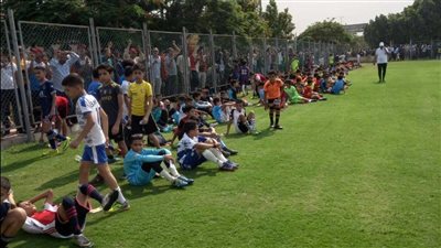 رئيس نادي إنبى يتابع اختبارات الناشئين | صور