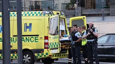 بعد القبض على الجاني.. 10 صور ترصد لحظات الفرار من الموت في كوبنهاجن