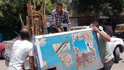 رفع 132 حالة إشغال في حملة بكرداسة بالجيزة