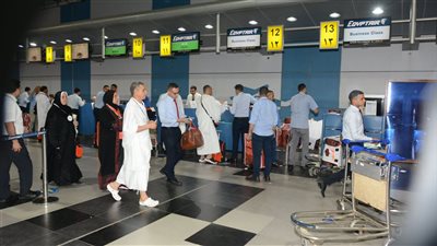 بعثة الحج للقوات المسلحة تغادر إلى الأراضى المقدسة لأداء مناسك الحج