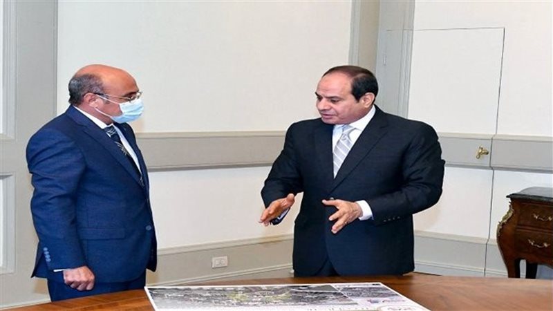 الرئيس السيسي ووزير