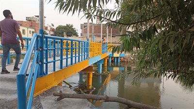 إنشاء كوبرى دريسة أبو عطوة للمشاة بالإسماعيلية