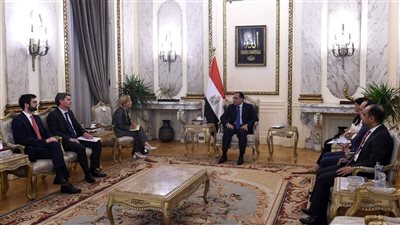 مدبولي يلتقي نائب رئيس 