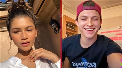 توم هولاند مع حبيبته زيندايا في بروكلين قبل سفرها لإيطاليا