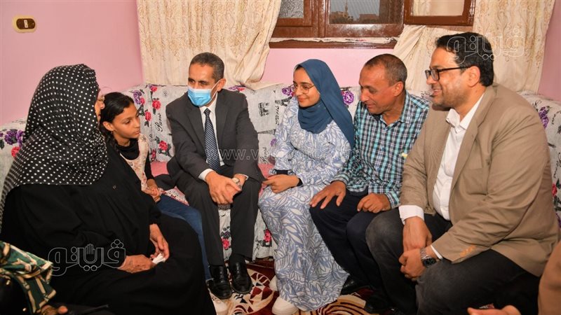 محافظ الغربية بمدينة