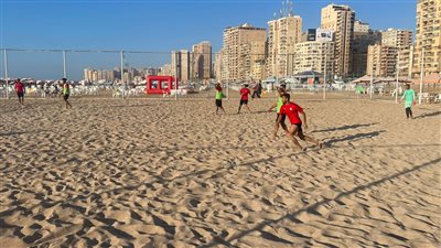 محافظة الإسكندرية: شاطئ إسحاق حلمي يستضيف بطولة الإسكندرية الأولى للكرة الشاطئية