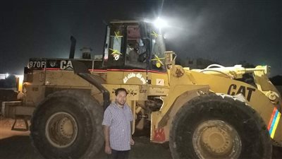 رفع مخلفات الطريق الأبيض بكرداسة في الجيزة | صور