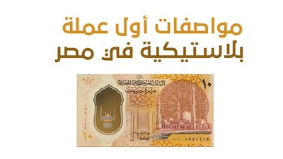 مواصفات أول عملة بلاستيكية في مصر | إنفوجراف