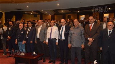 دقيقة حداد على أرواح الزملاء الراحلين في حفل توزيع جوائز الصحافة المصرية | صور