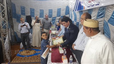 عُرس قرآني بمنهرو.. تكريم حفظة القرآن الكريم في إهناسيا ببني سويف | فيديو