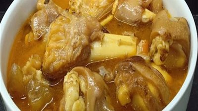 طريقة تنظيف الكوارع لتقديمها فى العيد مع الفتة