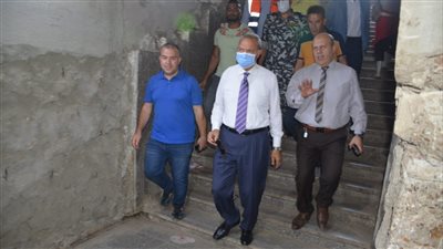 محافظ القليوبية يتفقد أعمال تطوير الأنفاق 