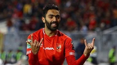 الأهلي يوافق على سفر حسين الشحات لإجراء جراحة الركبة في قطر