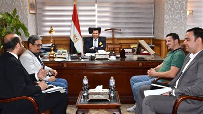 وزير الرياضة يبحث تجهيزات إقامة أول حاضنة للألعاب الإلكترونية والبطولة العربية الثانية