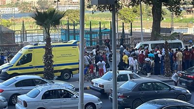 تعرض سيدة وابنتها لحادث سير بشارع البحر الأعظم.. وتوقف حركة السيارات | فيديو وصور