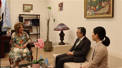 تفاصيل لقاء رئيسة القومي لحقوق الإنسان وسفير اليابان