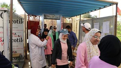 تفاصيل جولة نائبة محافظ الوادي الجديد على لجان امتحانات الثانوية العامة | صور 