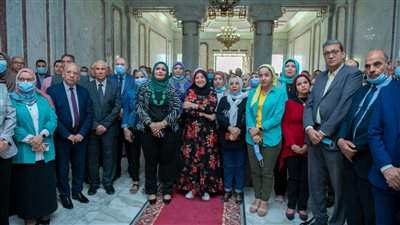 وزير الإنتاج الحربي يهنئ العاملين بالوزارة بعيد الأضحى