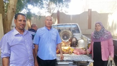 ضبط 757 كيلو لحوم فاسدة في المنيا 