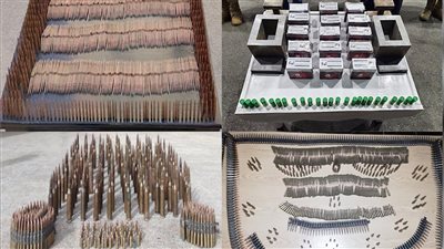 قوات حرس الحدود تضبط بنادق وأعيرة نارية ومواد مخدرة و2 طن يوريا 