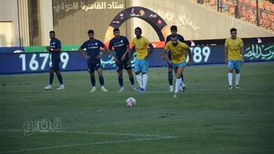 كأس الرابطة 2022.. عمرو الحلواني يتقدم بالهدف الأول للإسماعيلي أمام إنبي | صور