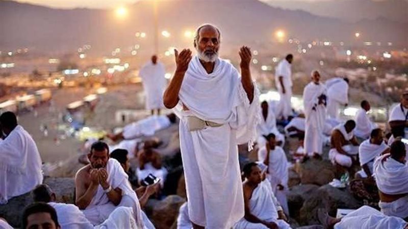 الحجاج فى يوم عرفات