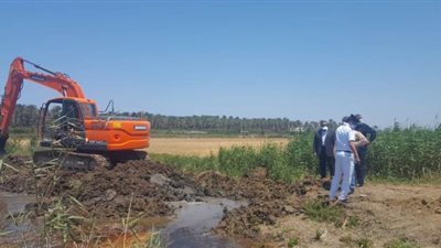 إزالة 20 حالة تعدٍ على أملاك الدولة والأراضي الزراعية بالبحيرة