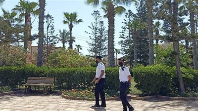 حدائق جمصة خالية من المواطنين في شم النسيم l صور