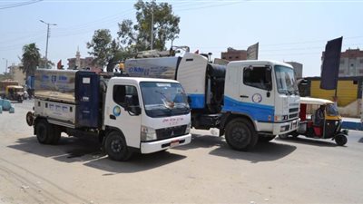 حملات مكثفة لتطهير وتعقيم مدن القناة | صور