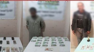 سقوط 4 عناصر إجرامية بحوزتهم مخدرات بقيمة 400 ألف جنيه فى مطروح