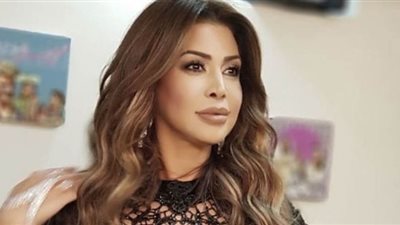 نوال الزغبي في كواليس تسجيل تتر 