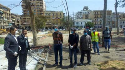 جولة تفقدية لنائب محافظ بورسعيد لمتابعة المشروعات الخدمية l صور