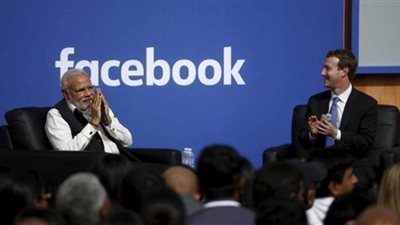 فيس بوك تدخل سوق التجارة الإلكترونية في الهند بـ5.7 مليار دولار