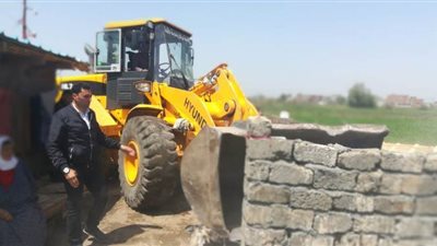 إزالة 294 حالة تعد على أملاك الدولة والأراضى الزراعية بالدقهلية | صور