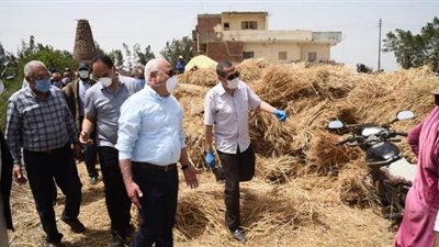 محافظ بورسعيد: 1500 فدان زيادة المساحة المنزرعة قمح عن العام الماضي
