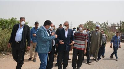 محافظ القليوبية: لدينا سياسة ثابتة لزيادة محصول القمح | صور