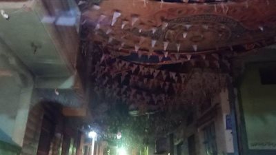 صناعة منزلية بالأوراق والأقمشة المزخرفة.. زينة رمضان تزين شوارع الدقهلية