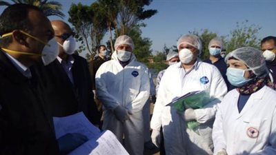 رفع الحجر الصحي عن منشية نيازي في المنيا